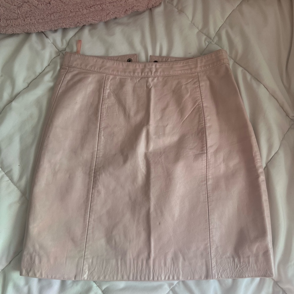 Authentic Vintage Berman's Leather Skirt